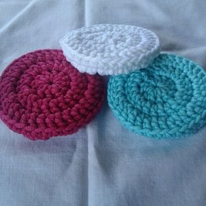 Extra thick, hand made scrubbies